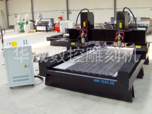 台州玉环县双头立体多功能石材雕刻机HW-1325-2Z