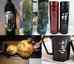台州玉环县酒瓶葫芦工艺品激光雕刻机